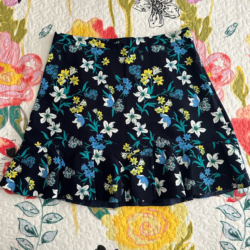 Draper James Elliston Floral Skirt